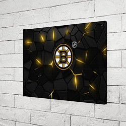 Холст прямоугольный Бостон Брюинз - плиты с подсветкой, цвет: 3D-принт — фото 2