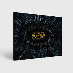 Картина прямоугольная Звёздные войны космический прыжок