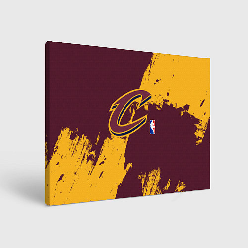 Картина прямоугольная Cleveland Cavaliers NBA team / 3D-принт – фото 1