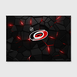 Холст прямоугольный Каролина Харрикейнз - НХЛ хоккей, цвет: 3D-принт — фото 2