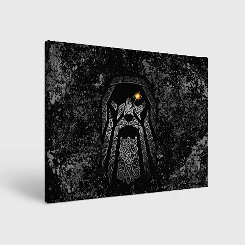 Картина прямоугольная Всеотец Один / 3D-принт – фото 1