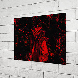 Холст прямоугольный Кибернетический Они, цвет: 3D-принт — фото 2