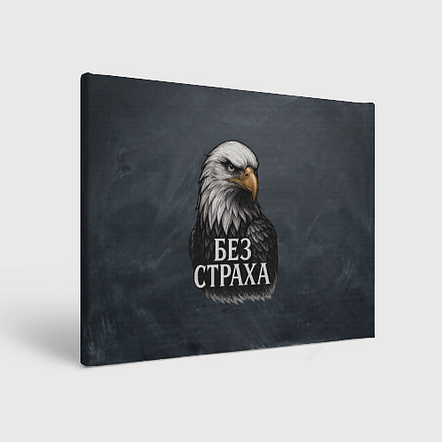Картина прямоугольная Без страха - орел / 3D-принт – фото 1