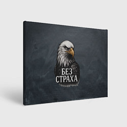 Картина прямоугольная Без страха - орел