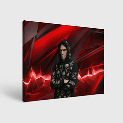 Картина прямоугольная Bones с черепами на худи