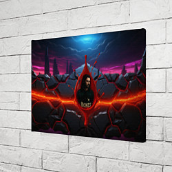 Холст прямоугольный Bones внутри капли, цвет: 3D-принт — фото 2