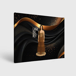 Картина прямоугольная Lana Del Rey в ретро платье