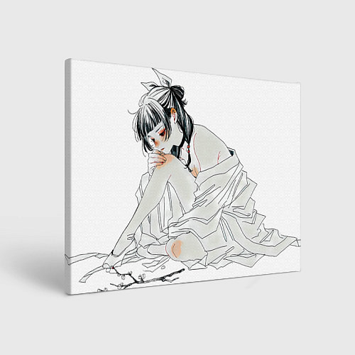 Картина прямоугольная Меланхоличная МаоМао - Монолог Фармацевта / 3D-принт – фото 1