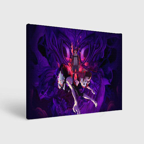 Картина прямоугольная Дандадан - Злой глаз / 3D-принт – фото 1