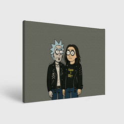 Картина прямоугольная КиШ - Рик и Морти