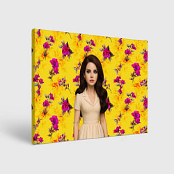 Холст прямоугольный Lana Del Rey образ куклы, цвет: 3D-принт