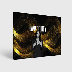 Картина прямоугольная Lana Del Rey в черном платье