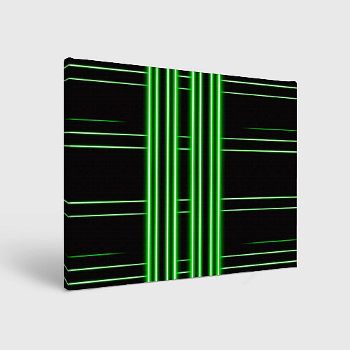 Картина прямоугольная Neon green / 3D-принт – фото 1