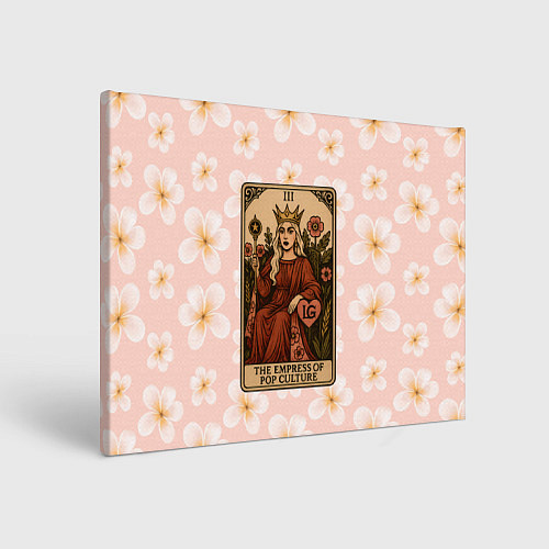 Картина прямоугольная Леди Гага в виде карты Таро / 3D-принт – фото 1