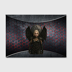 Холст прямоугольный Леди Гага в стиле вампирши, цвет: 3D-принт — фото 2