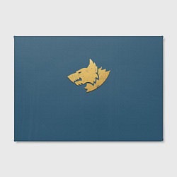 Холст прямоугольный Космические Волки, цвет: 3D-принт — фото 2