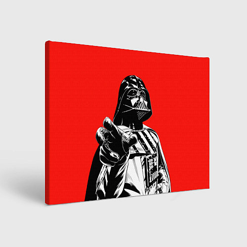 Картина прямоугольная Star wars - Darth Wader / 3D-принт – фото 1