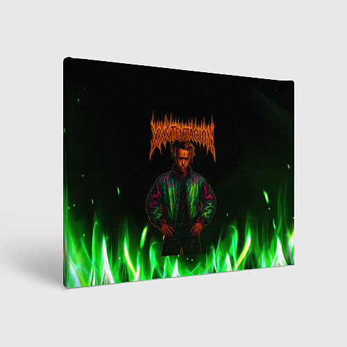 Картина прямоугольная XXXTentacion hardcore / 3D-принт – фото 1