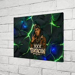 Холст прямоугольный XXXTentacion anime style, цвет: 3D-принт — фото 2