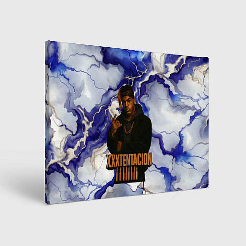 Картина прямоугольная XXXTentacion gangster / 3D-принт – фото 1