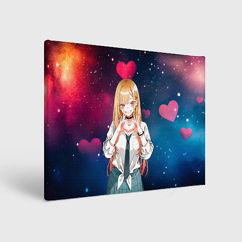 Картина прямоугольная Марин Китагава с любовью - Эта фарфоровая кукла вл / 3D-принт – фото 1