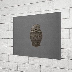 Холст прямоугольный Гвардия ВДВ стиль медали, цвет: 3D-принт — фото 2