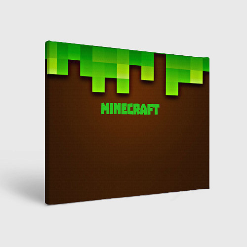 Картина прямоугольная Minecraft forever / 3D-принт – фото 1