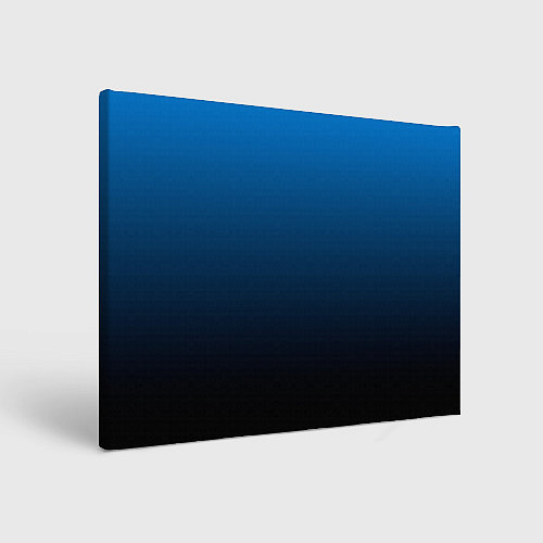 Картина прямоугольная Blue gradient / 3D-принт – фото 1