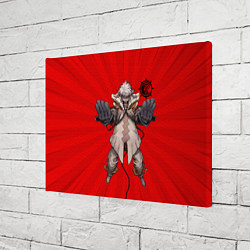 Холст прямоугольный Rudo Surebrec from Gachiakuta, цвет: 3D-принт — фото 2