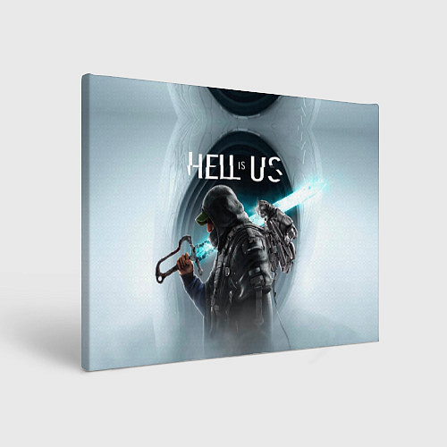 Картина прямоугольная Main hero Hell is us / 3D-принт – фото 1