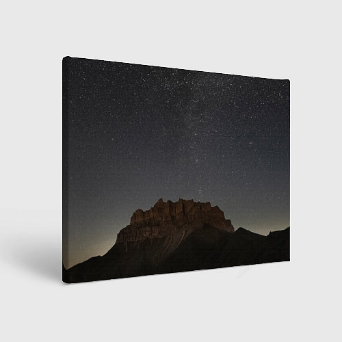 Картина прямоугольная Массив Метеген под звездами / 3D-принт – фото 1