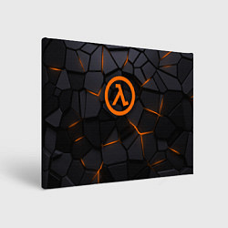 Холст прямоугольный Half Life - armor, цвет: 3D-принт