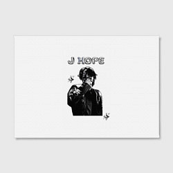 Холст прямоугольный J-Hope, цвет: 3D-принт — фото 2