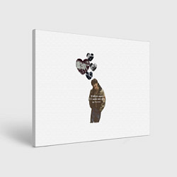 Холст прямоугольный J-Hope, цвет: 3D-принт