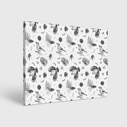 Картина прямоугольная Сойка в Бузулукском бору