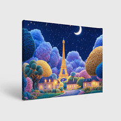 Картина прямоугольная Eiffel tower