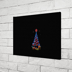 Холст прямоугольный New year, цвет: 3D-принт — фото 2