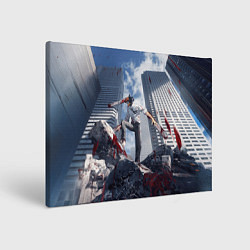 Картина прямоугольная Denji in city Chainsaw man