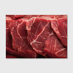 Холст прямоугольный Текстура мяса, цвет: 3D-принт — фото 2