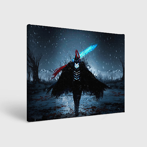 Картина прямоугольная Igris solo leveling / 3D-принт – фото 1