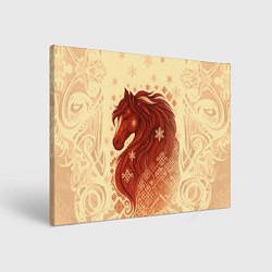 Картина прямоугольная Славянский конь