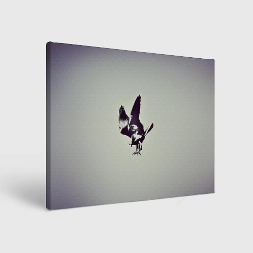 Картина прямоугольная Атакующий ястреб / 3D-принт – фото 1