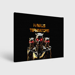 Картина прямоугольная Животные терминаторы