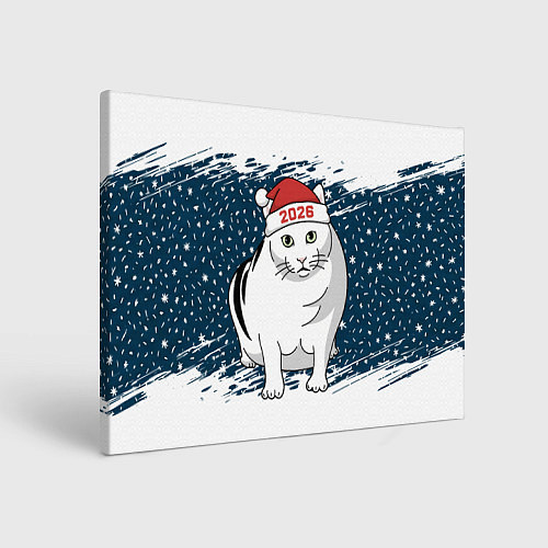 Картина прямоугольная Кот Бендер - 2026 / 3D-принт – фото 1