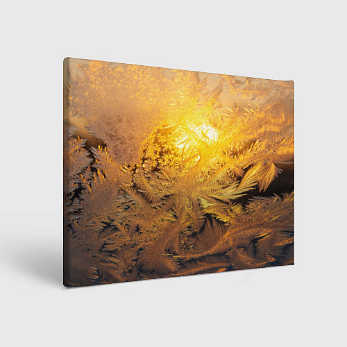 Картина прямоугольная Зимний закат / 3D-принт – фото 1