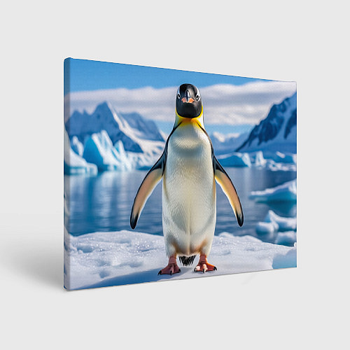 Картина прямоугольная Императорский пингвин / 3D-принт – фото 1
