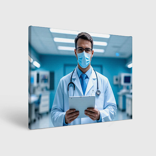 Картина прямоугольная Медицинский специалист / 3D-принт – фото 1