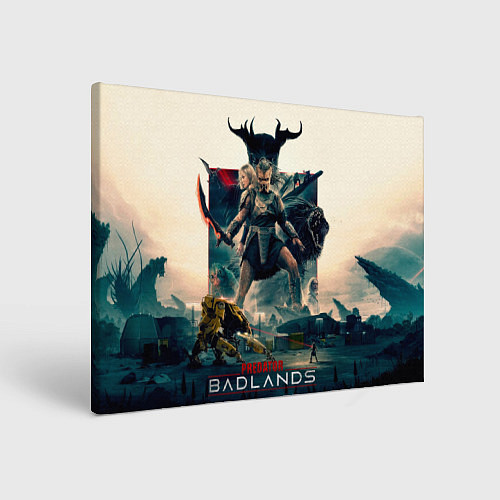 Картина прямоугольная Персонажи из Хищник планета смерти / 3D-принт – фото 1