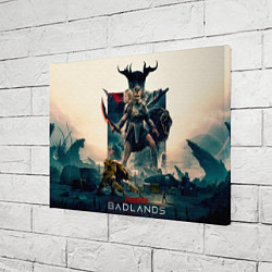 Холст прямоугольный Персонажи из Хищник планета смерти, цвет: 3D-принт — фото 2