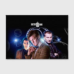 Холст прямоугольный Одиннадцатый Доктор, цвет: 3D-принт — фото 2